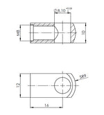 Load image into Gallery viewer, Bed Gas Spring - SUSPA Part Number 01611278B &lt;br&gt; 16-4-212-170-A412-B412
